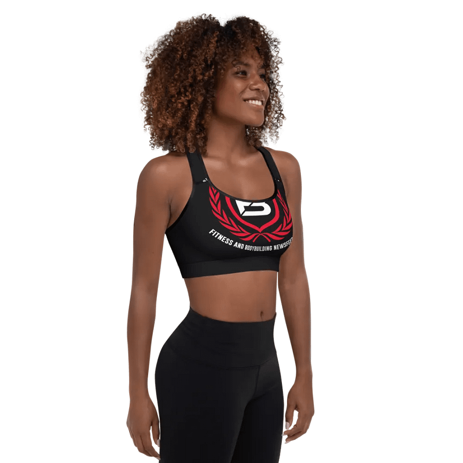 IFBNewsfeed.Org's All-Over Print Padded Sports Bra product image (4)