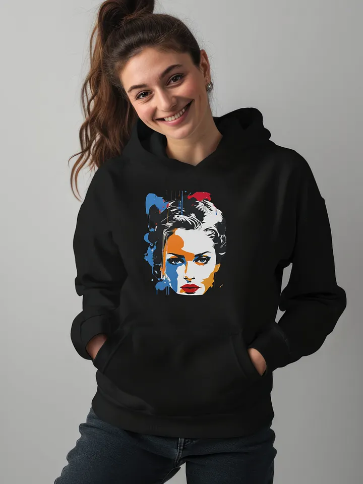 Abstract Girl - Gildan Classic Hoodie product image (1)