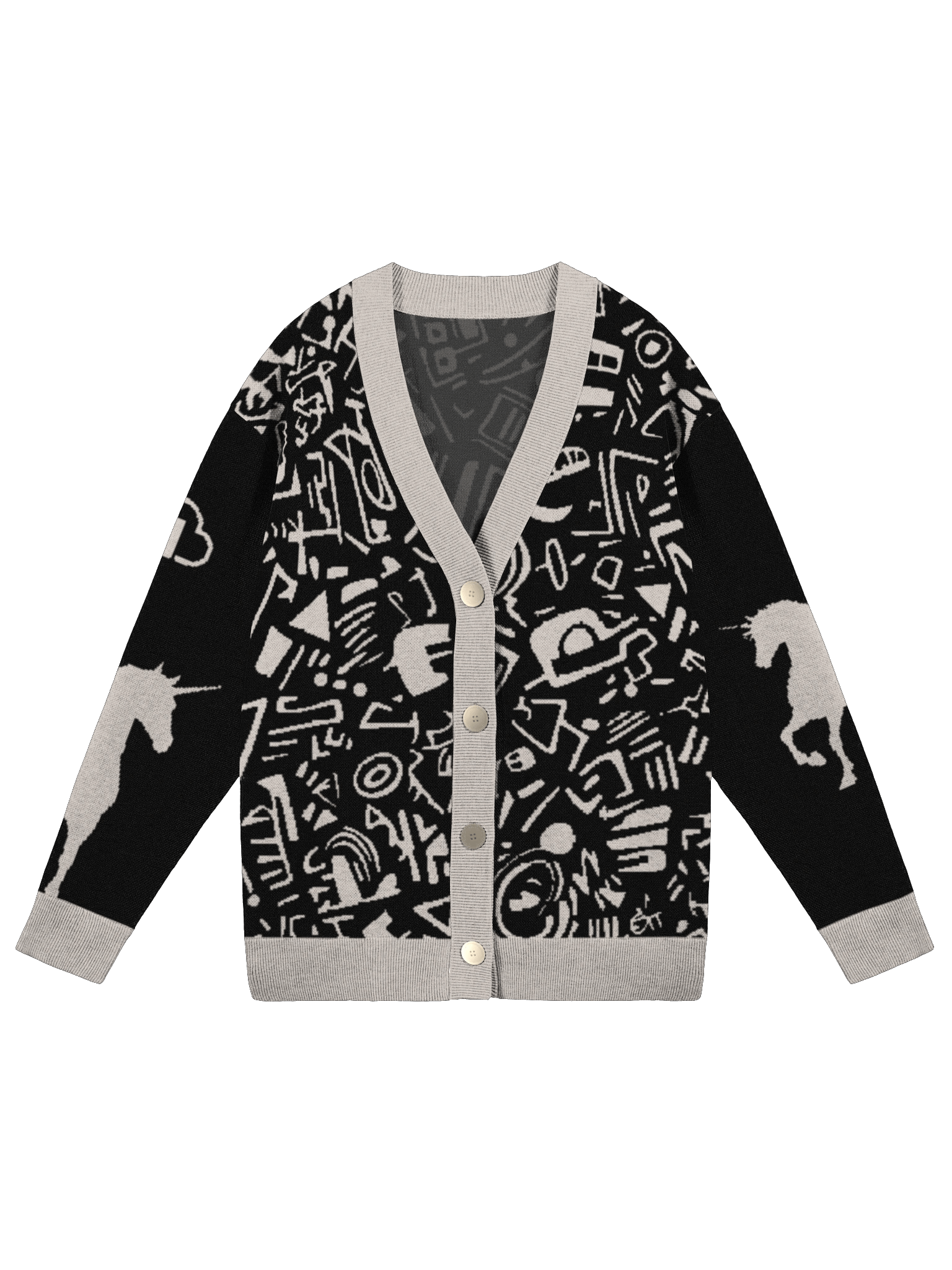 Knitted Cardigan Without Pocket | Wild Horse Holiday Edition 25 product image (2)
