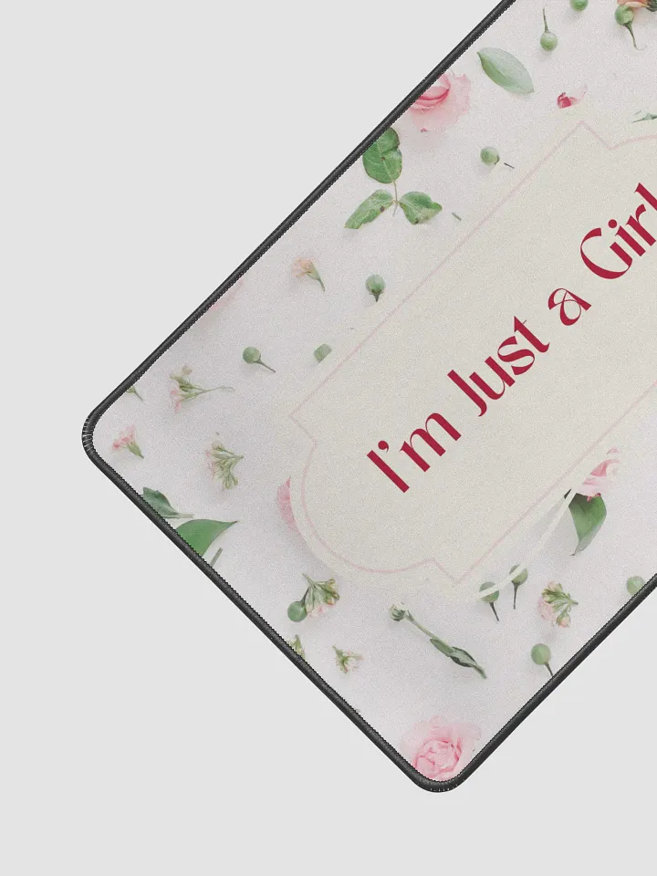 I'm Just a Girl Mouse Pad product image (2)
