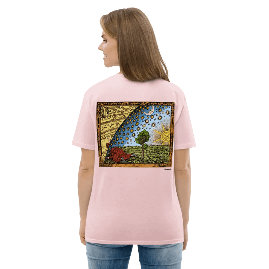 piercing the veil embroidered t-shirt - 100% organic cotton product image (8)