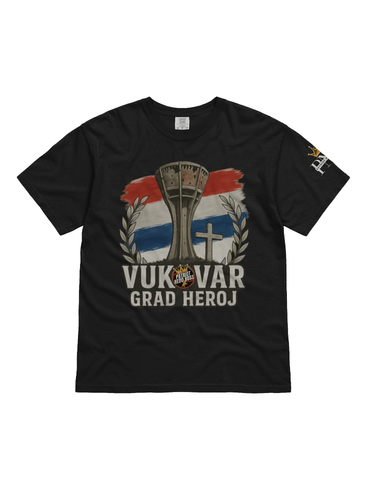 PNB Vukovar Grad Heroj Crown Graphic Heavyweight T-Shirt product image (14)