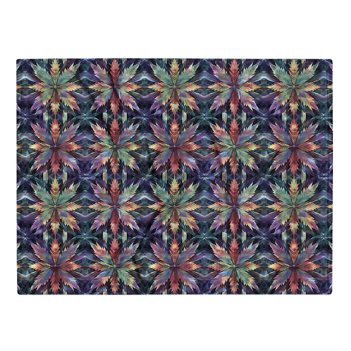 Cannabis - Aurora Blaze – Design | Silky Soft Throw Blanket product image (1)