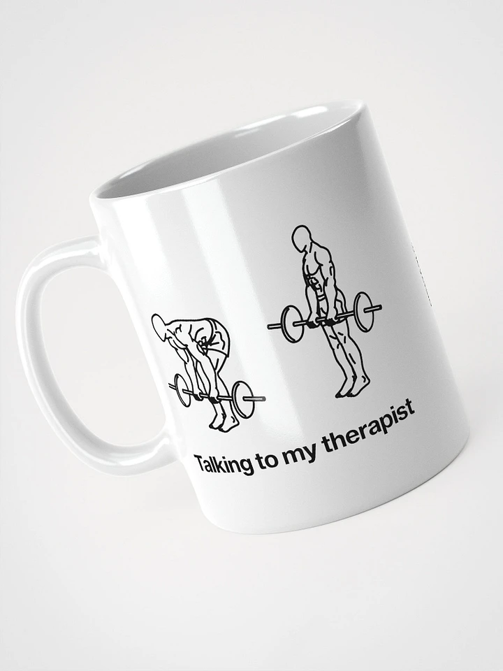 talking to my therapist mug - 100% ceramic product image (2)