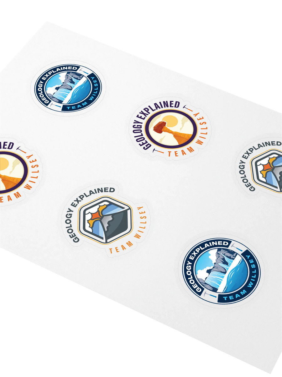 Geology Explained Sticker Sheet product image (2)