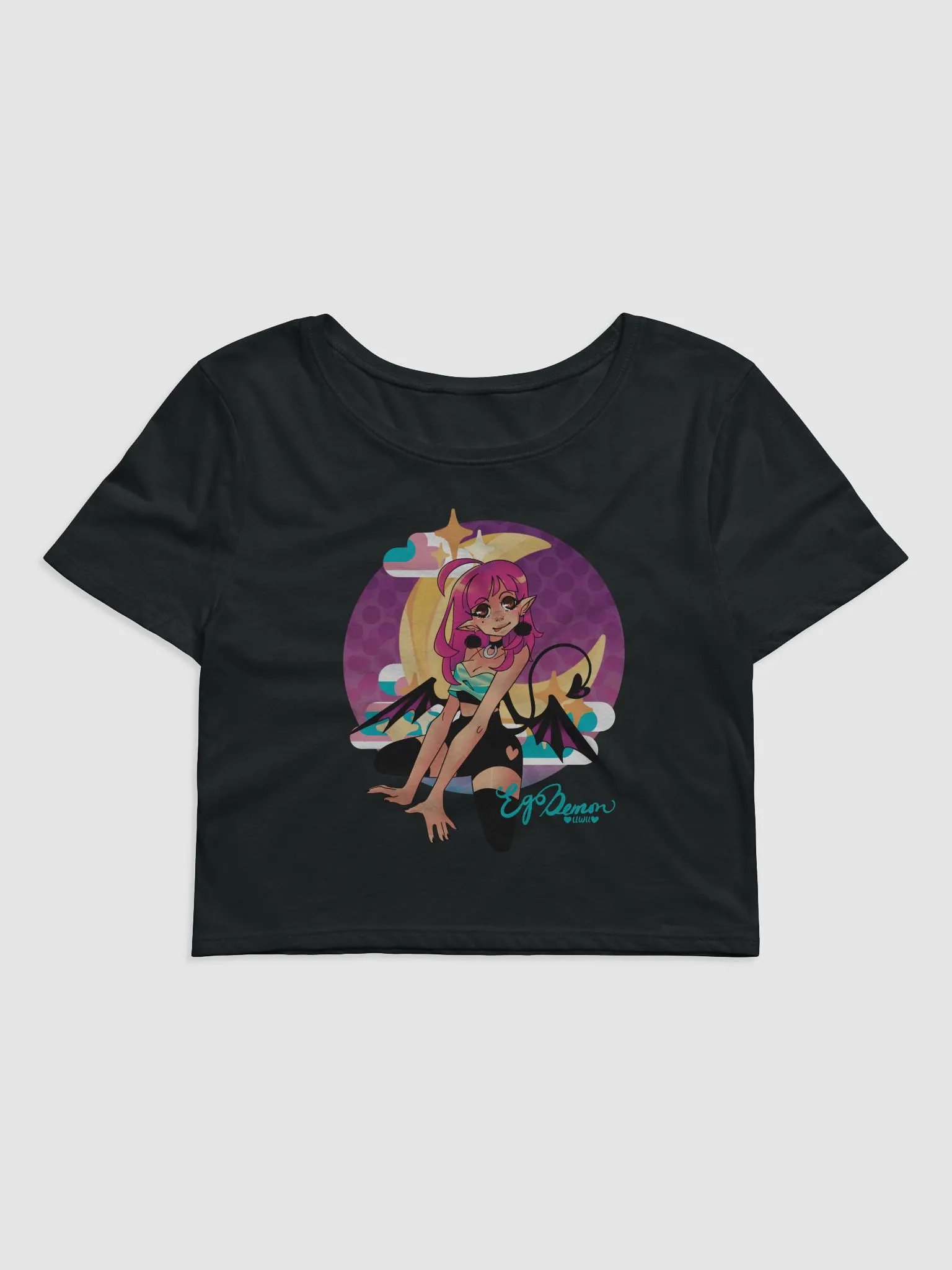 Cute Demon Crop Top product image (2)