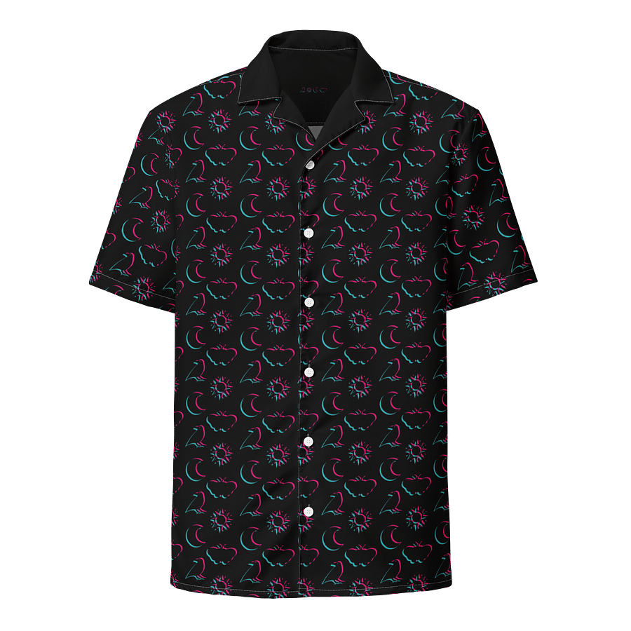 Lost Records: Bloom and Rage Raven, Sun, Moon, Moth Hawaiian Shirt product image (1)