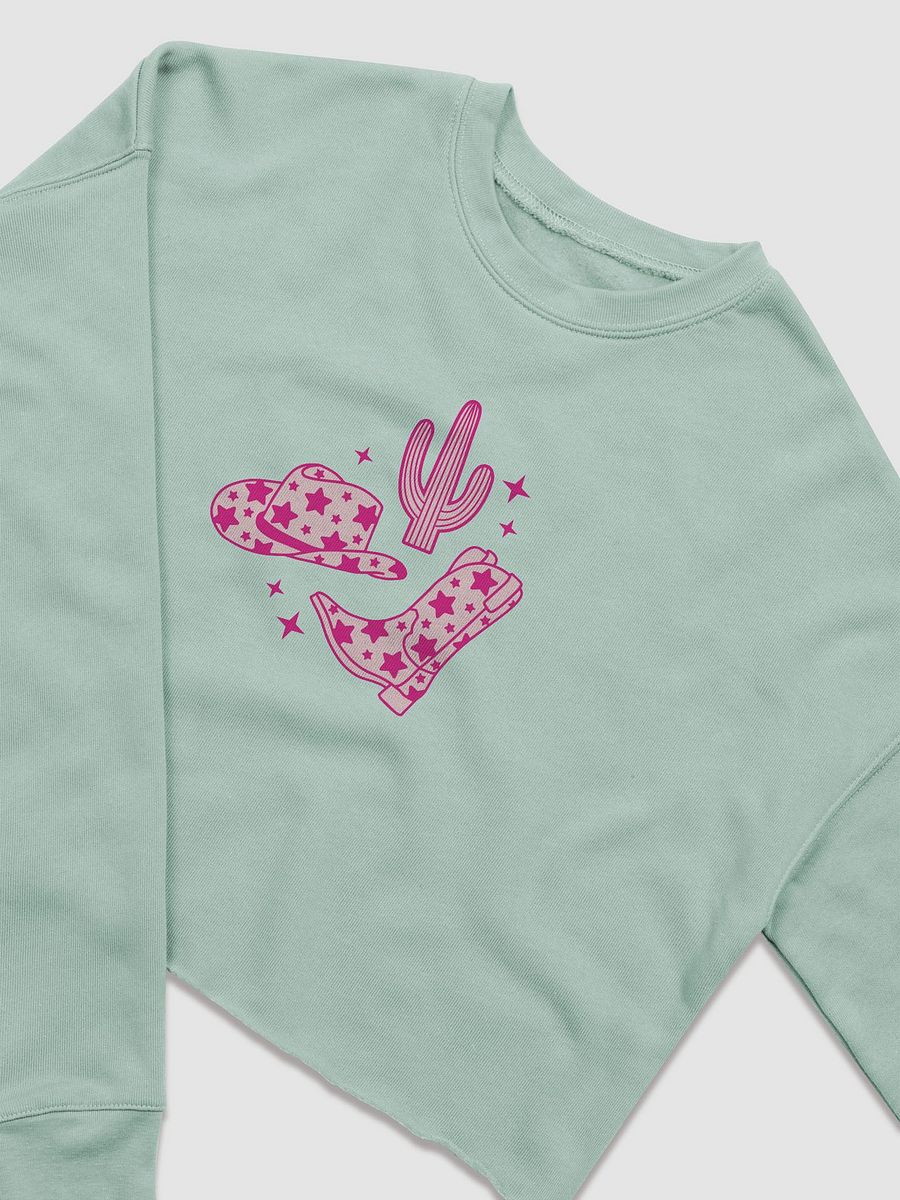 Star Cowgirl Women's Fleece Crop Sweatshirt product image (16)