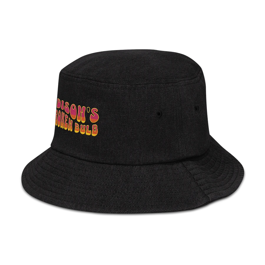 Edison's broken bulb (Denim Bucket Hat) product image (7)