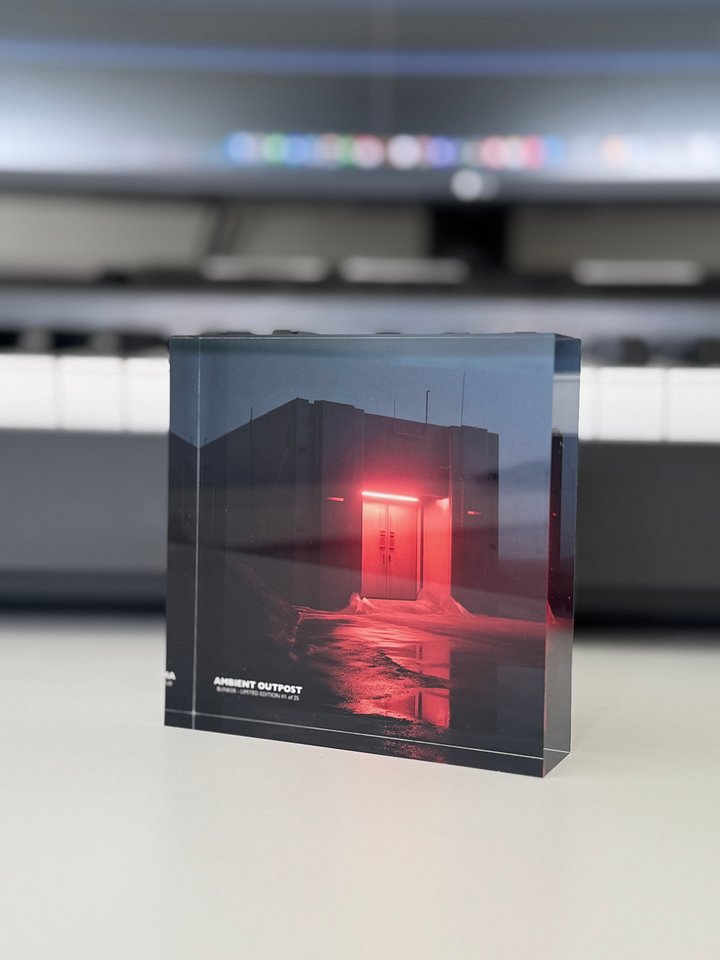 Red Bunker | Acrylic Block - Limited to 25 Pieces product image (1)