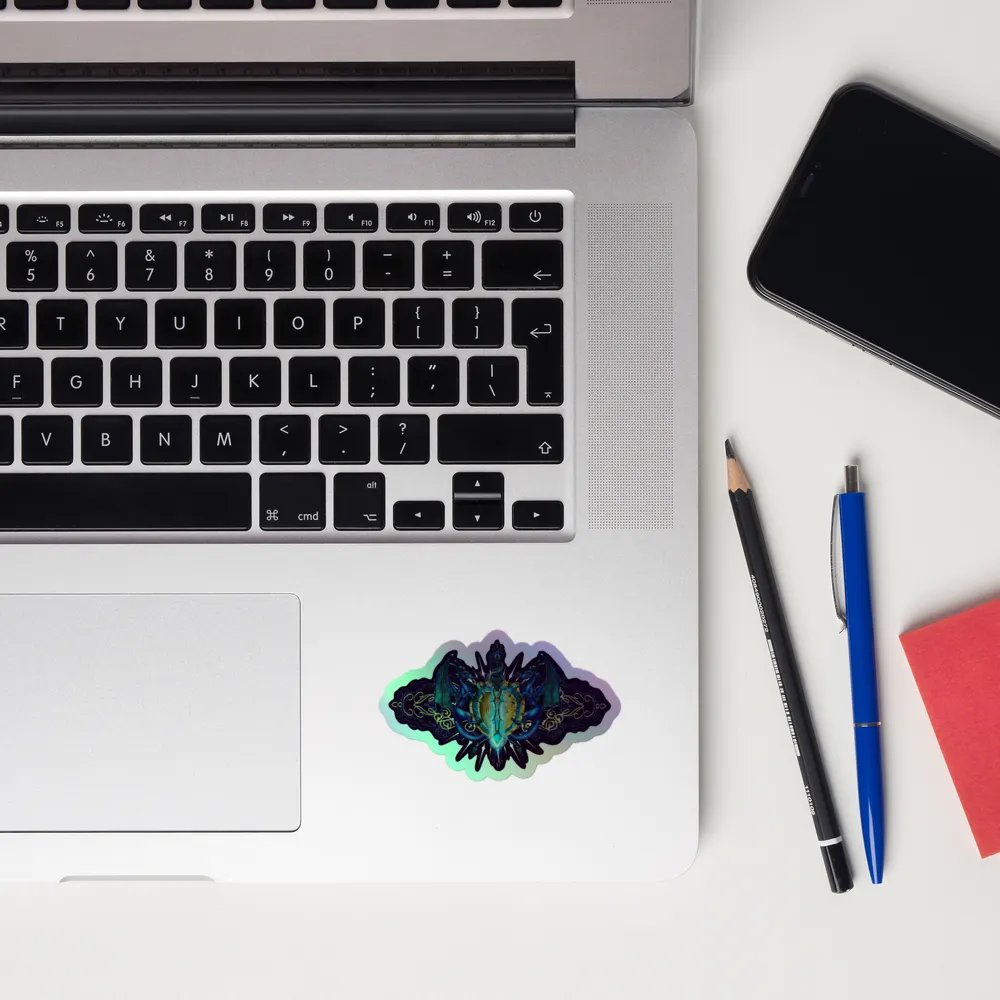 Azure Vanguard Holo Sticker product image (12)