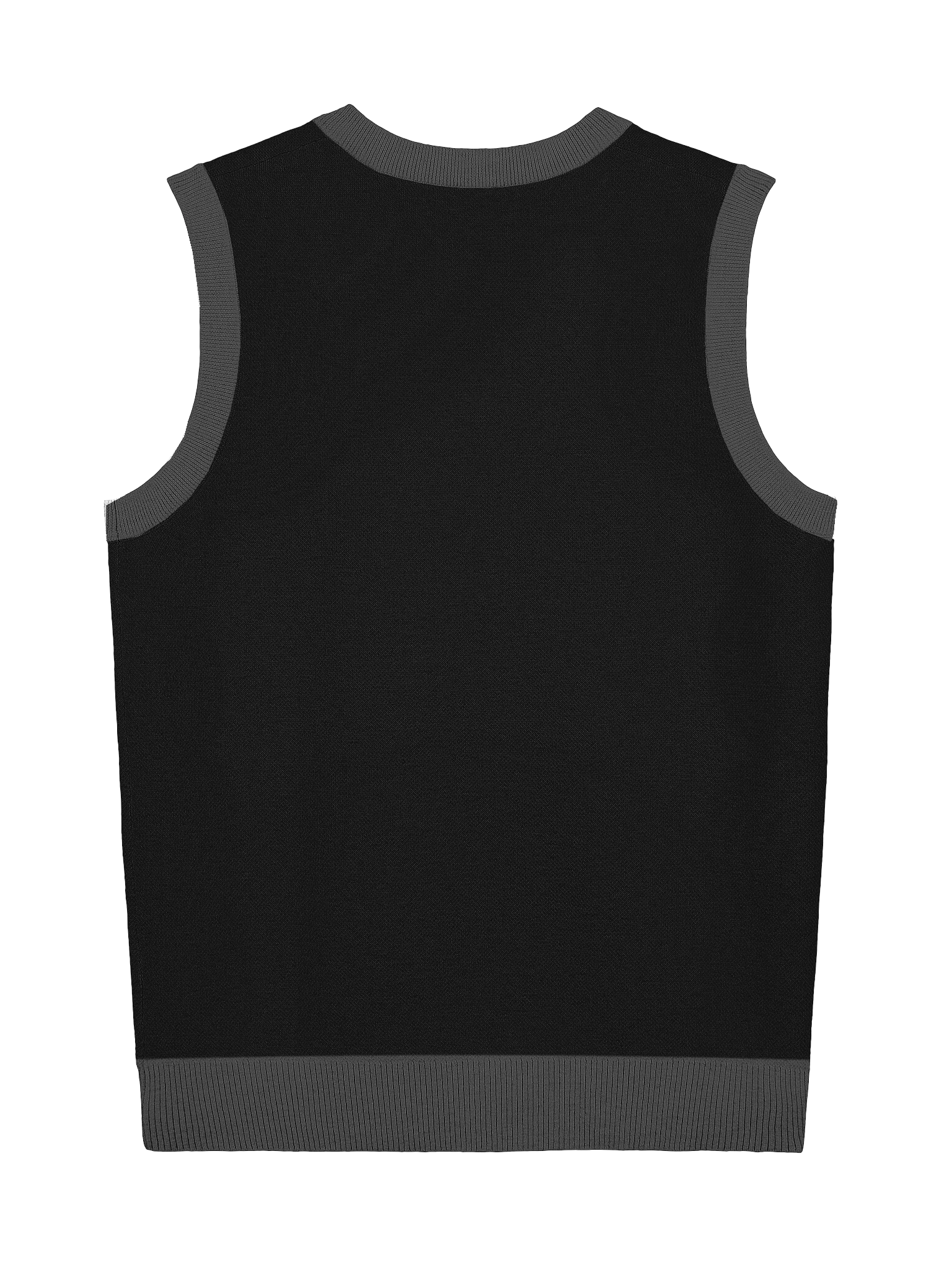 Navii | V-Neck Vest O1 | Black product image (2)
