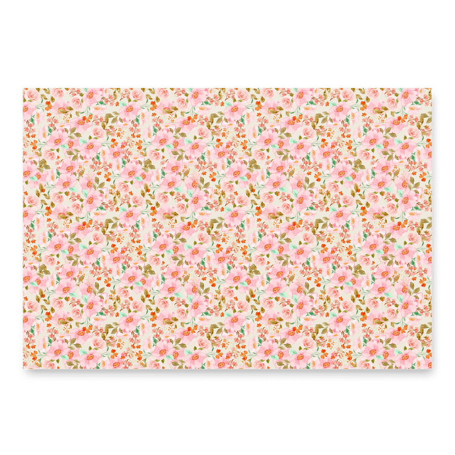 Pink Roses Paper Sheets product image (2)