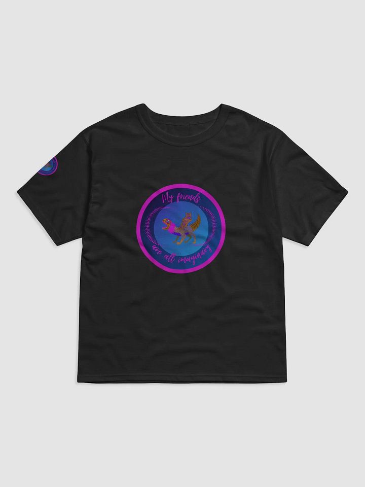 My Friends are All Imaginary Relaxed Fit T-shirt product image (1)
