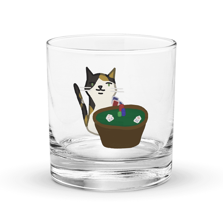 Gambling Calico Rocks Glass product image (1)