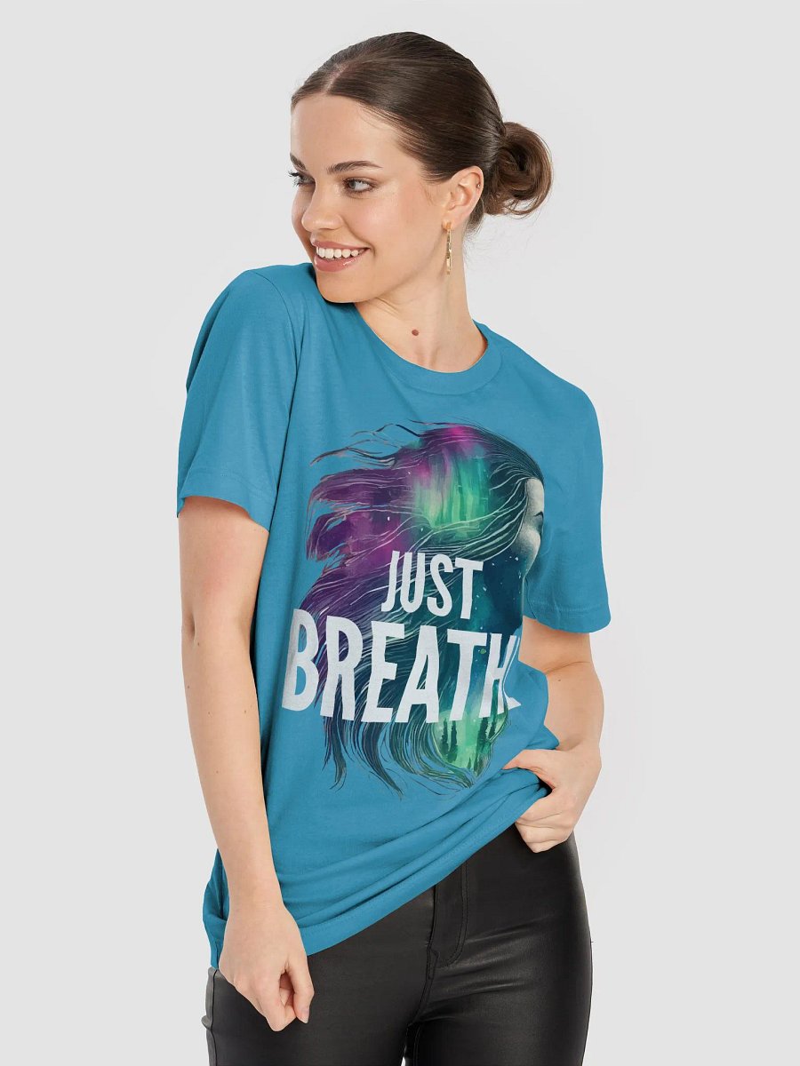 Just Breathe Unisex Comfy T-Shirt product image (8)
