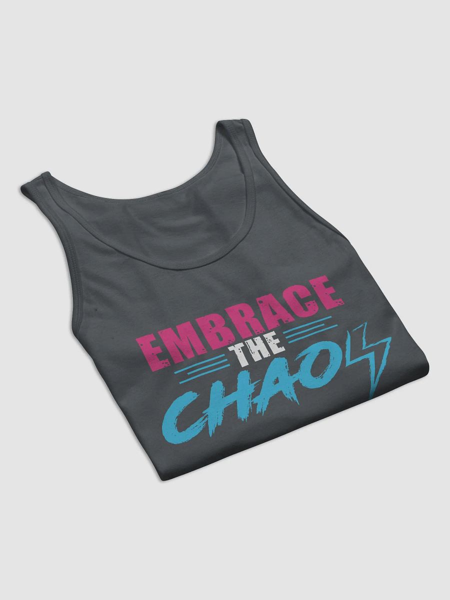 Embrace the Chaos v2 Unisex Tank (Pink/Blue) product image (8)