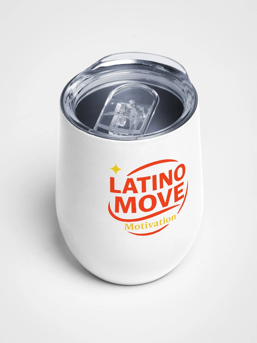 Latino Move Wine Tumbler White product image (4)
