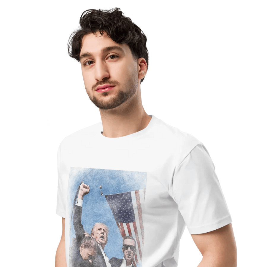 Trump yelling “Fight. Fight,” product image (4)