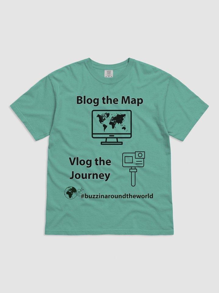 Blog The Map, Vlog The Journey T-Shirt product image (1)