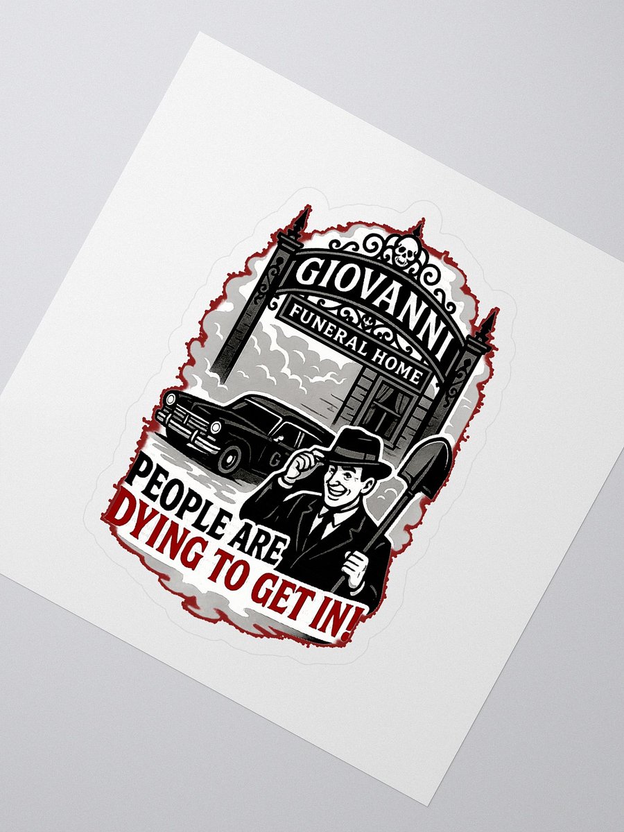 Giovanni Funeral Home Sticker Collection product image (2)