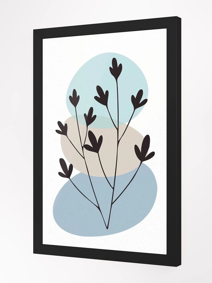 Minimalist Botanical Bliss Framed Poster product image (8)