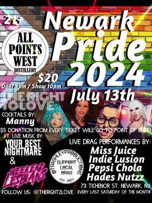#drag #dragshows #dragqueen #dragqueens #dragking #dragkings #lgbt #lgbtq #lgbt🌈 #lgbt🏳️‍🌈 #lgbtqia #lgbtq🏳️‍🌈 #lgbtqi #lgbtqtiktok #lgbtq🌈 #gay #gaytiktok #gaypride #newark #newjersey #jersey #nj #sarurday #weekend #newarkpride #thingstodo #thingstodoinnewjersey #thingstodoinnj #thingstodoinnewark #noh8 #liveislove #lesbian #trans #transgender #nonbinary #queer #bisexual #asexual #pansexual #craftcocktails #craftcocktail #distillery #alcohol #drinks #cocktails #livemusic #music #liveevent #events #support #supportlocal #supportlocalmusic #supportlocaldrag #supportlocaldragshows #supportlivemusic 