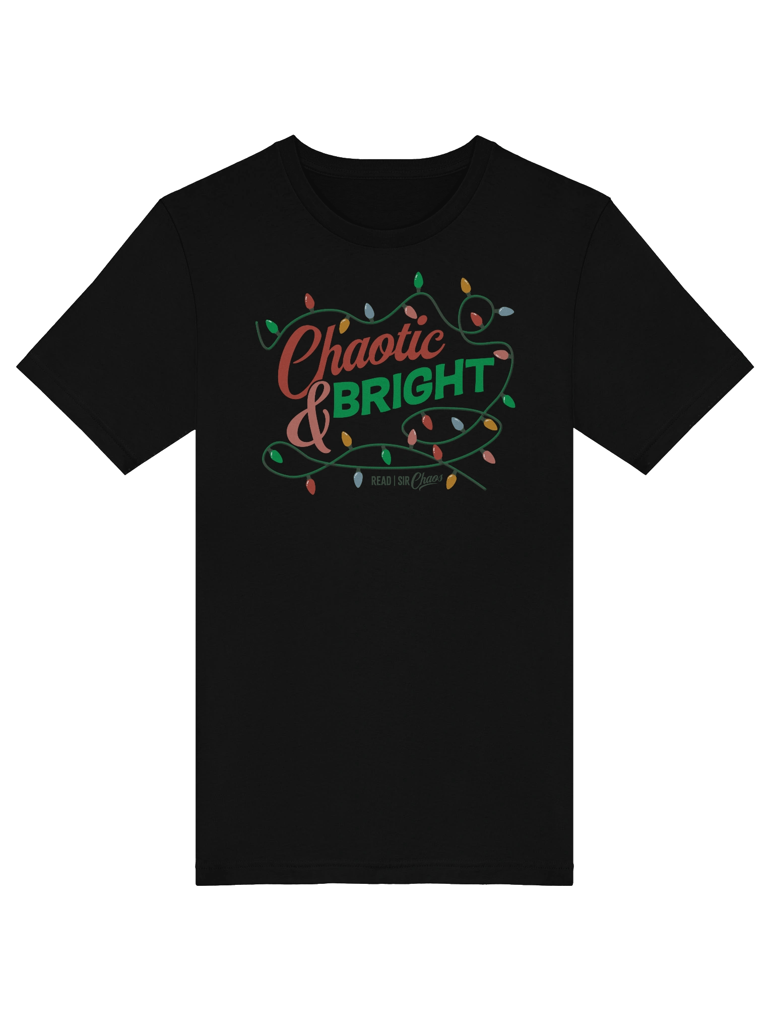 Chaotic & Bright Tshirt (Dark) product image (5)