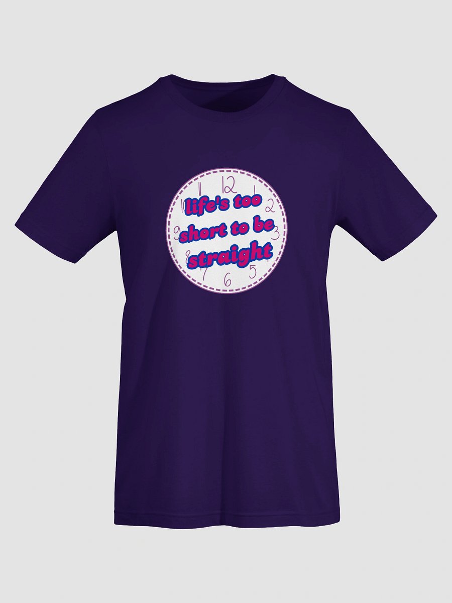 life's too short to be straight bisexual t-shirt product image (7)