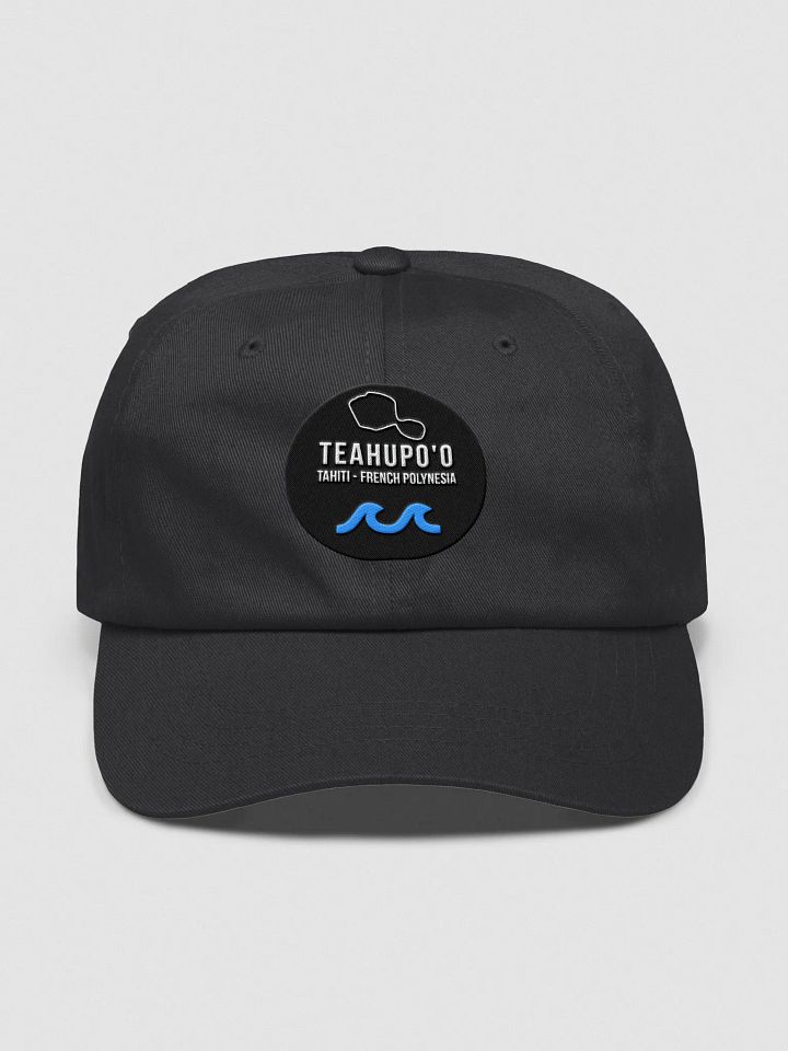 Teahupo'o, Tahiti - White Logo - Classic Dad Hat product image (8)