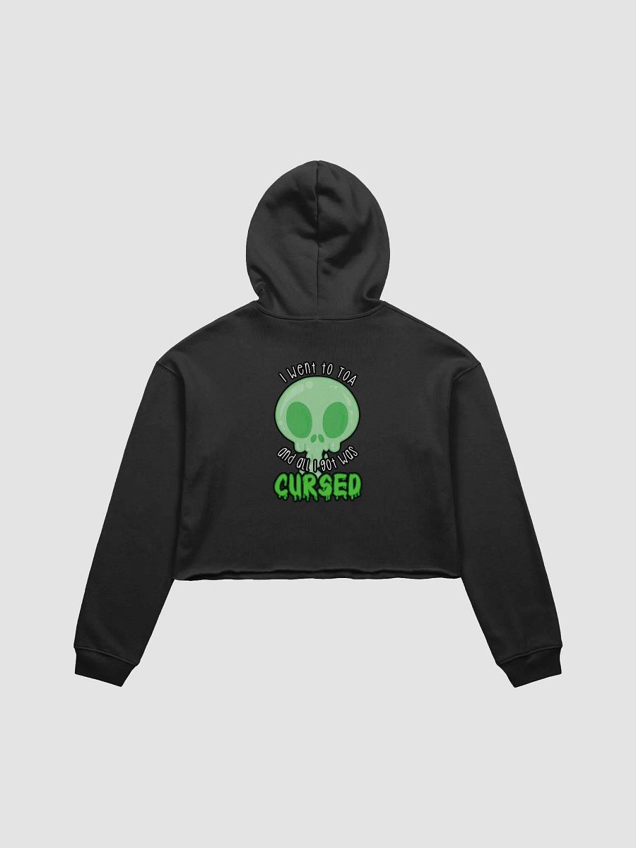 All I Got Was Cursed - Monk - Crop Hoodie product image (4)