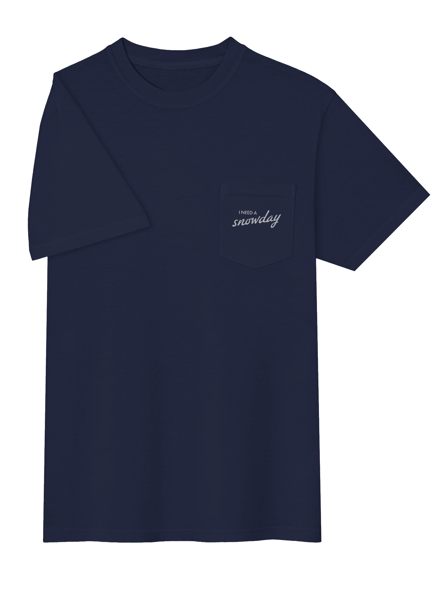 Snowday pocket tee product image (10)