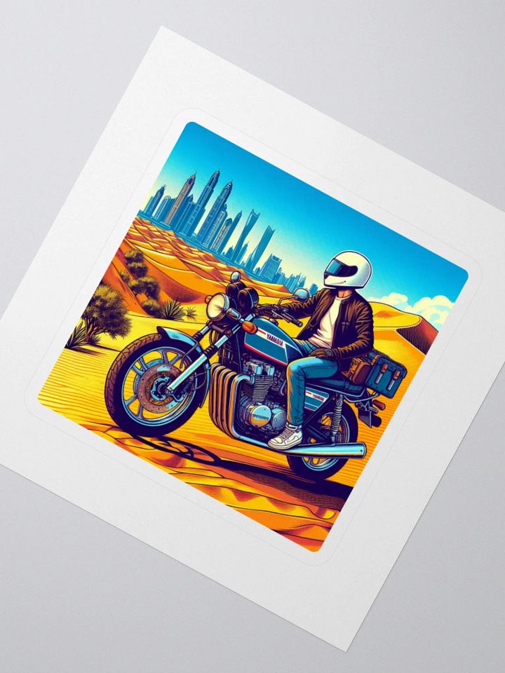 City Rider Sticker Set product image (2)