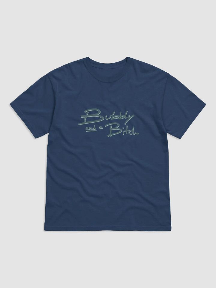 Bubbly and a B*tch (fir shadow design) garment-dyed tee product image (18)