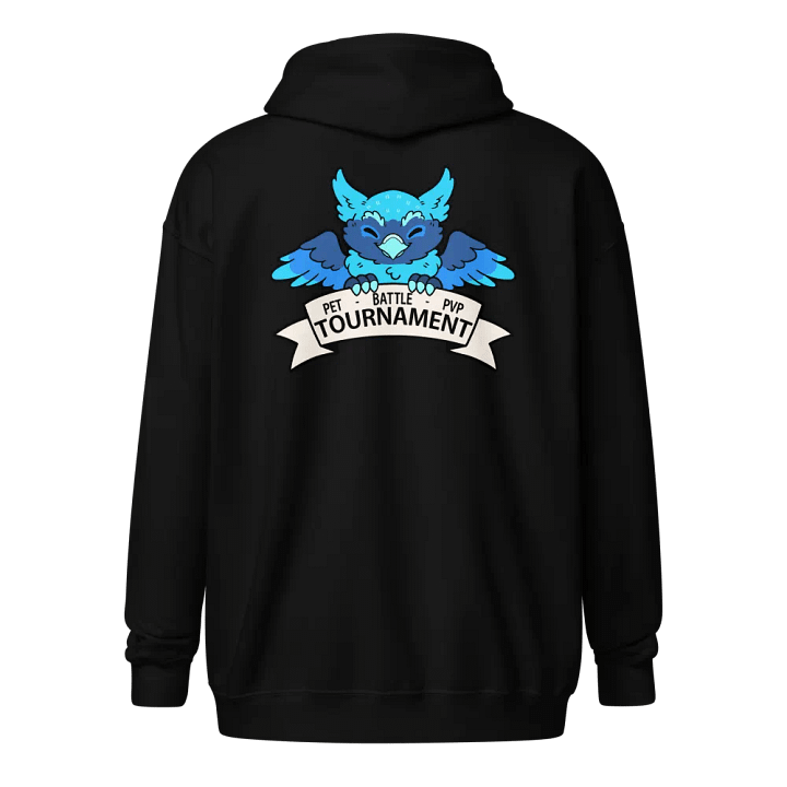 Blue Logo Zip Up Hoodie product image (2)