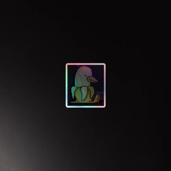 Ducknana Holographic Sticker product image (2)