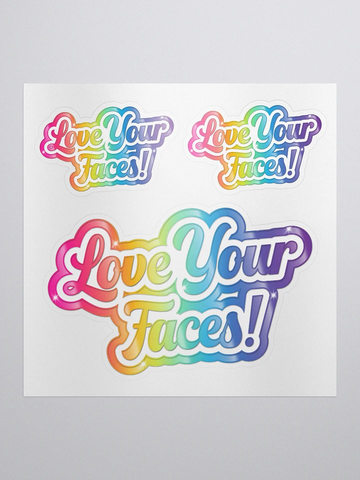 Love Your Faces! - Sticker Pack product image (1)