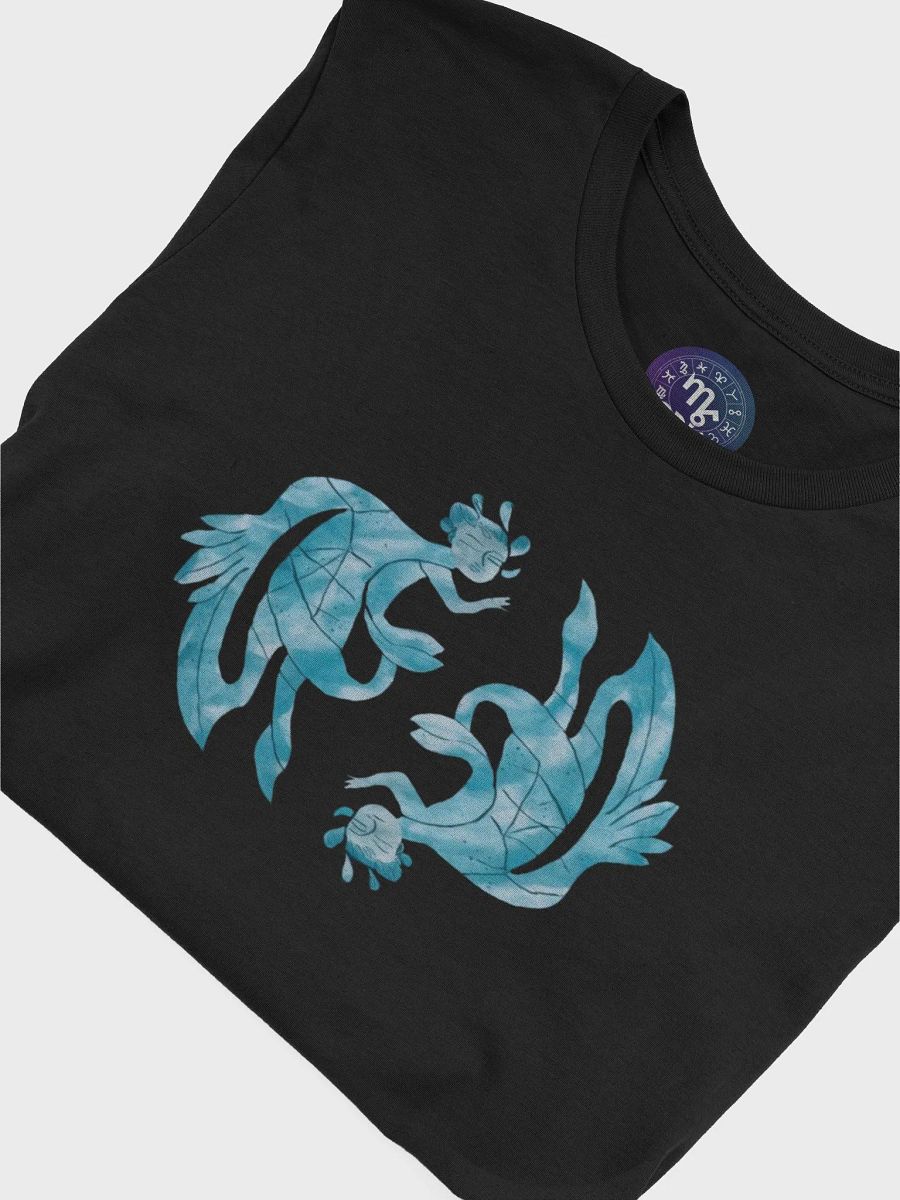 Unisex Pisces Zodiac T-Shirt - Dual Fish Design, Astrology Gift product image (7)