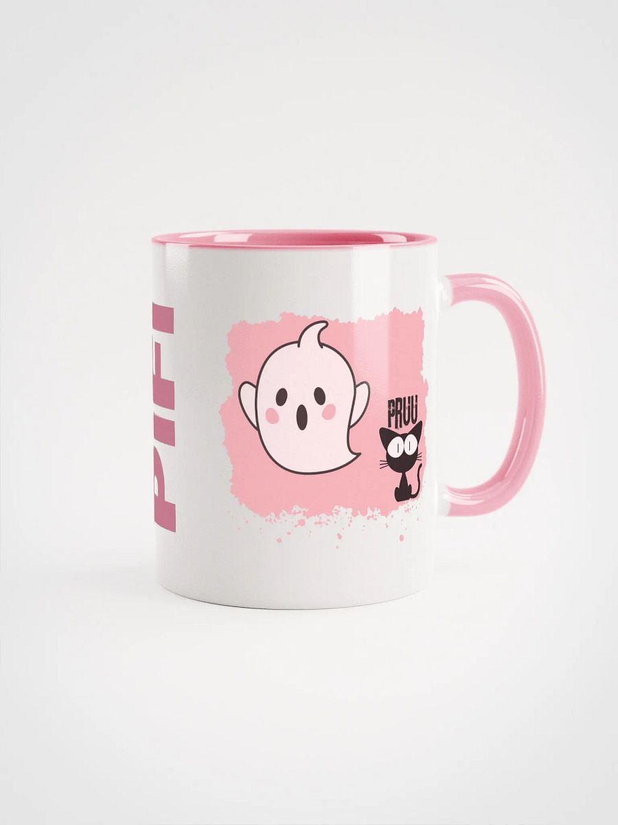 Ghost Hero Easily Startled By a Cat Ceramic Mug product image (1)