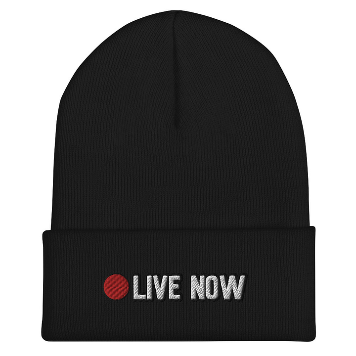 Live Now Beanie product image (1)