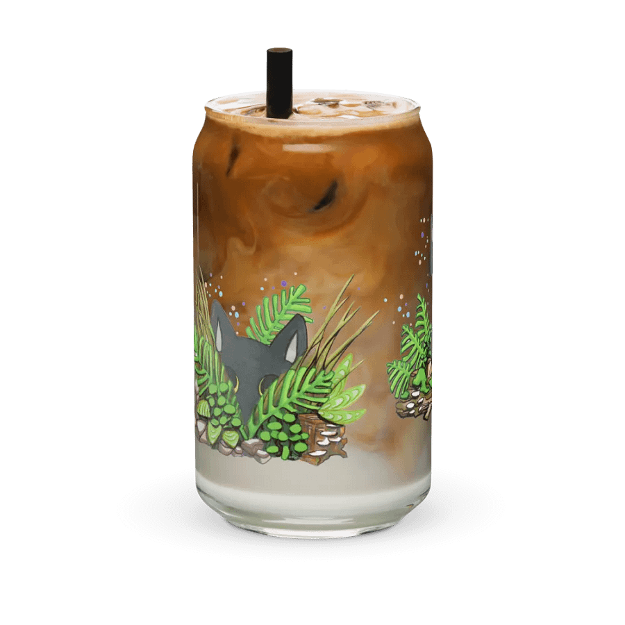 Feline Foliage Family - Can-Shaped Glassware product image (3)