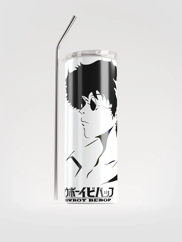 Stainless Steel Cowboy Bebop Tumbler+Straw product image (1)