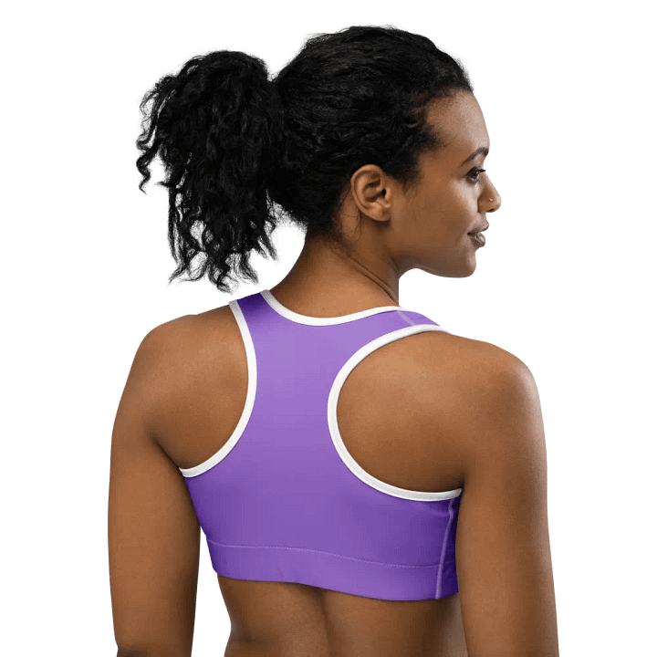 Plain Color Amethyst Sports Bra product image (2)