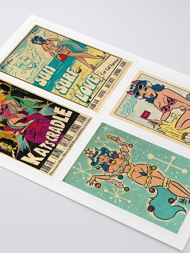 TheDarkCartoon Seasons Sticker Pack product image (2)
