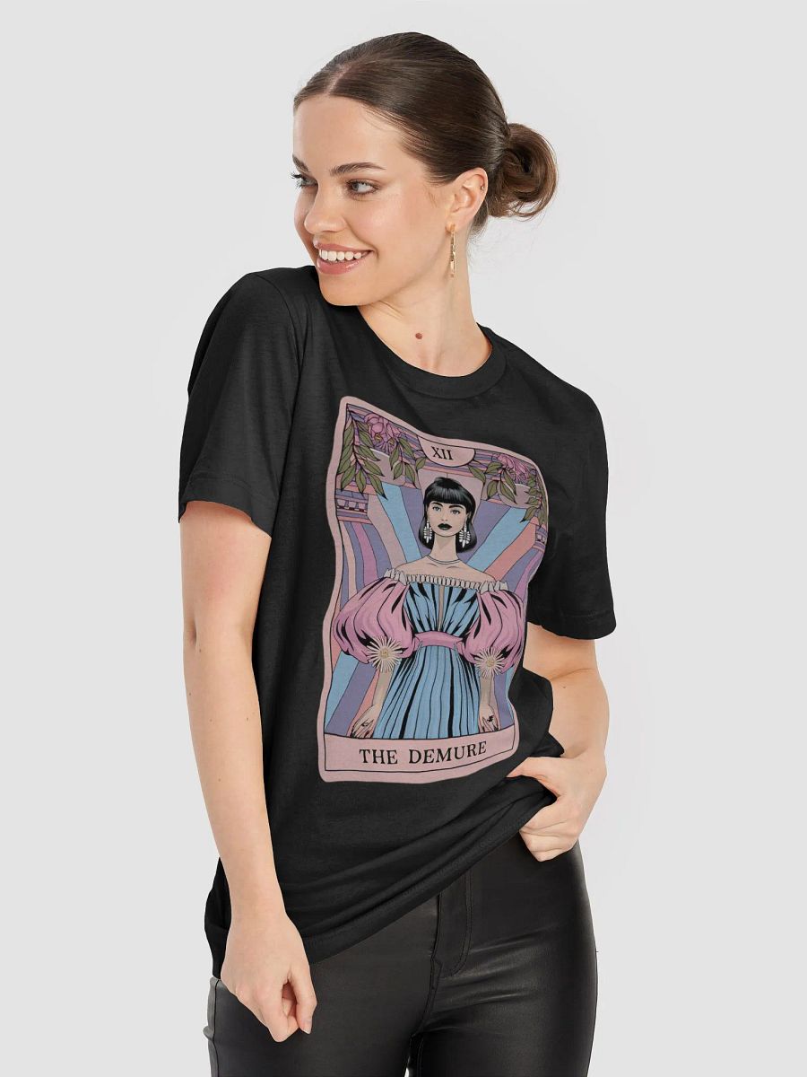 The Demure Tarot Card Design T-Shirt product image (5)