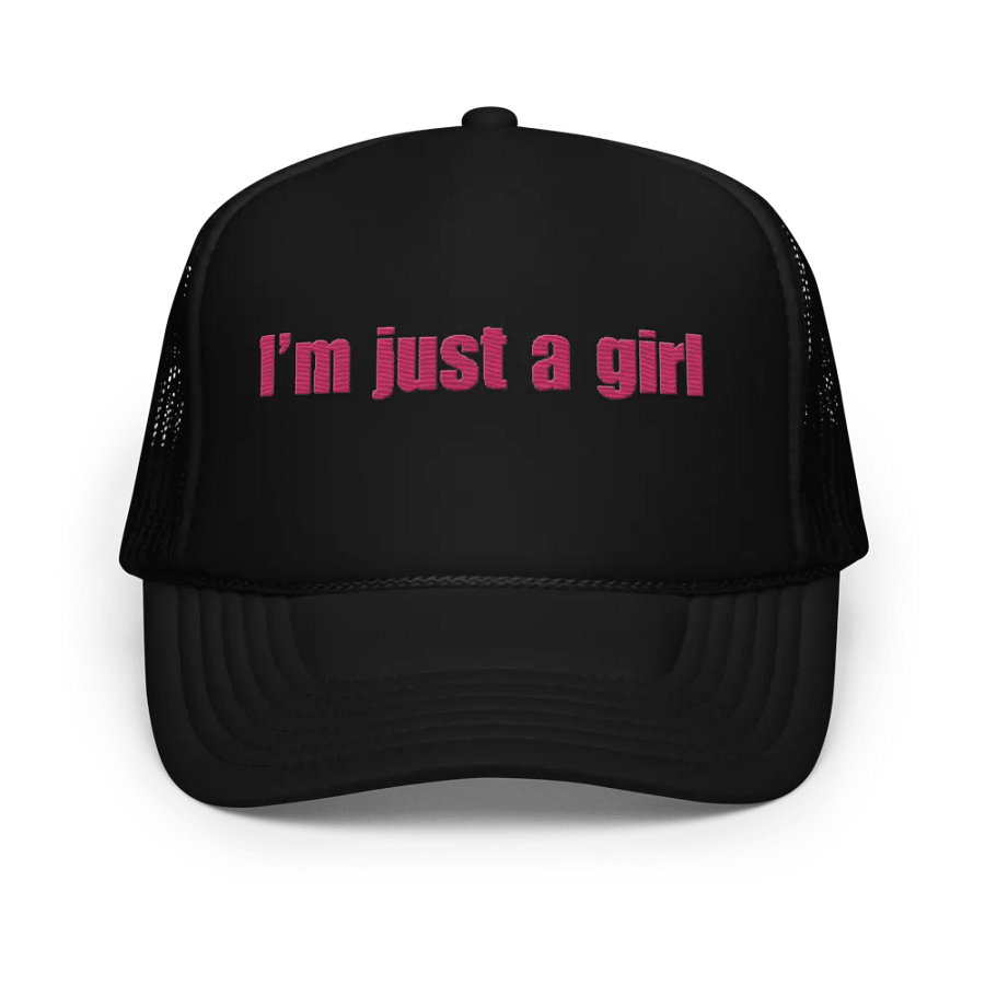 Just a girl trucker hat product image (1)