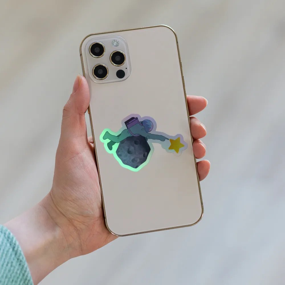 Reach For The Stars holographic sticker product image (6)