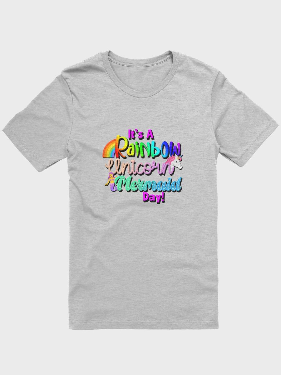 Rainbow Unicorn Mermaid SuperSoft T-Shirt product image (5)