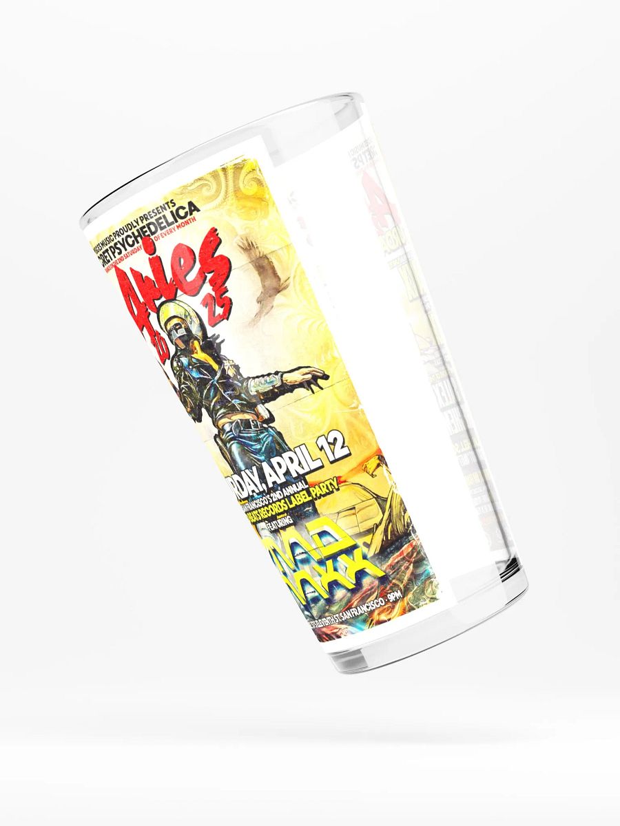 Aries 2025 Shaker Pint Glass product image (3)
