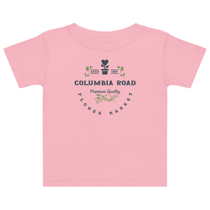 Columbia Road Market Baby T-Shirt (Pink) product image (1)